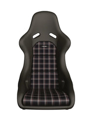 Kies-Motorsports Recaro Recaro Classic Pole Position ABE Seat - Black Leather/Classic Checkered Fabric