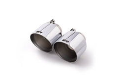 Kies-Motorsports Remus Remus Stainless Steel 115mm Short Style Angled Chrome Tail Pipe Set (Pair)