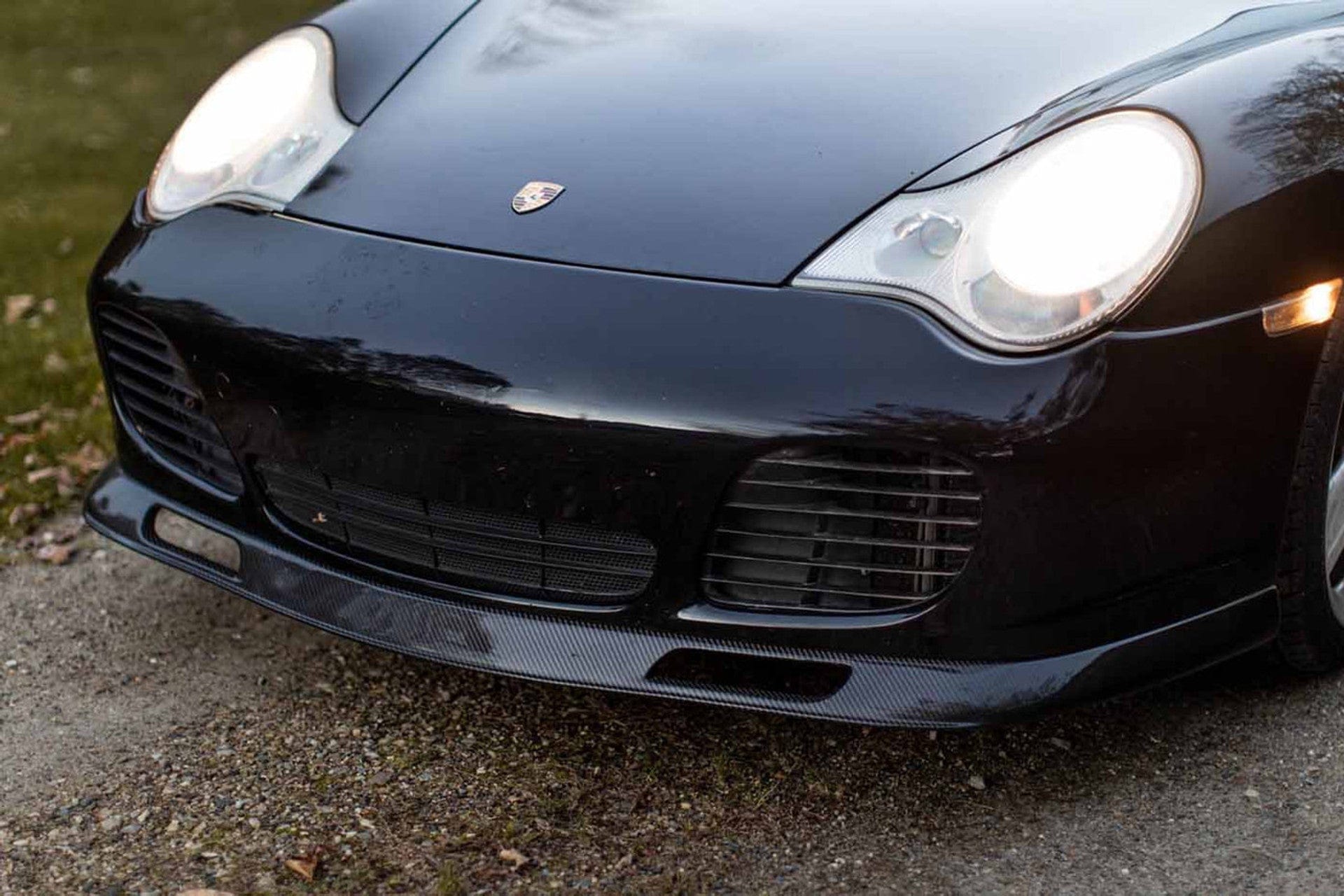 Kies-Motorsports Rennline RENNLINE CARBON FIBER FRONT LIP - 996 TURBO