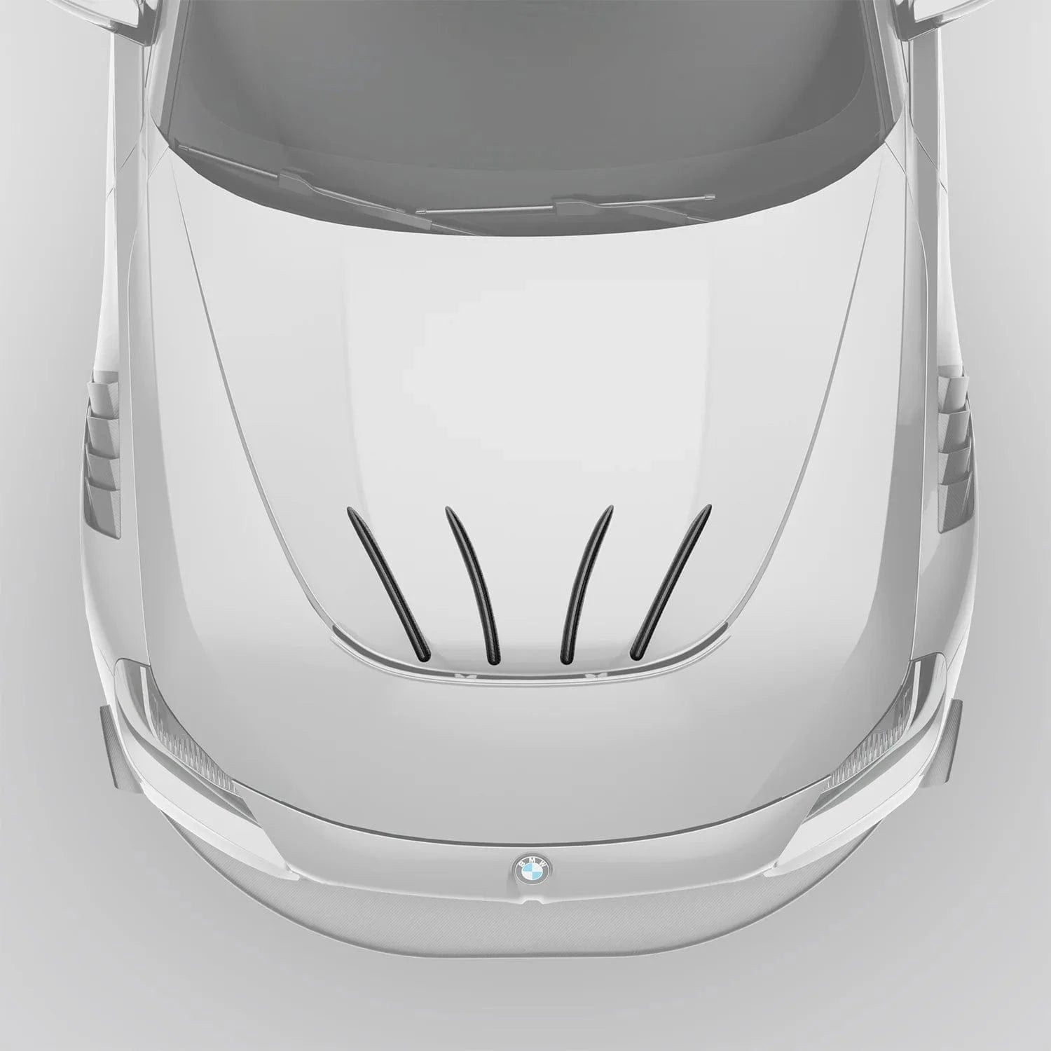 Kies-Motorsports Revozport Revozport BMW M2 G87 Carbon Fiber Hood Strakes