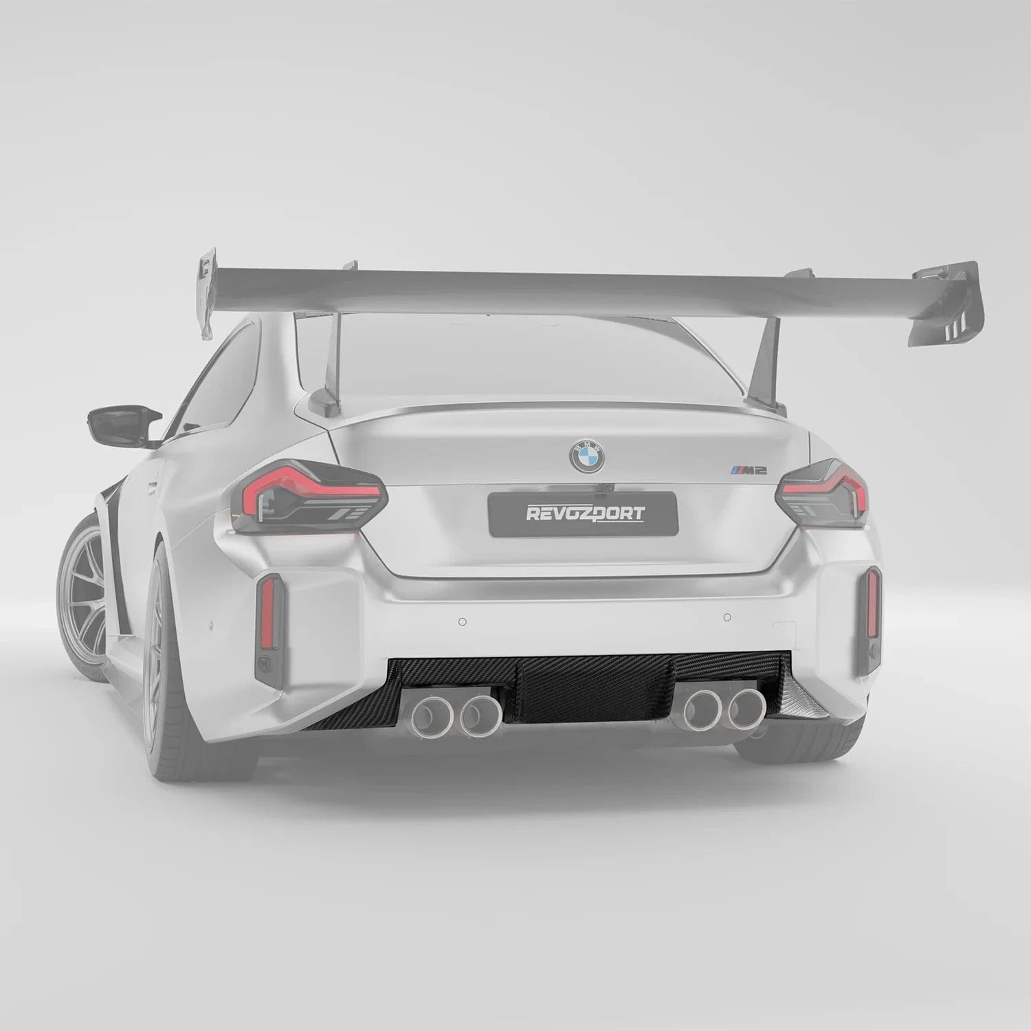 Kies-Motorsports Revozport Revozport BMW M2 G87 Carbon Fiber OEM Replacement Diffuser