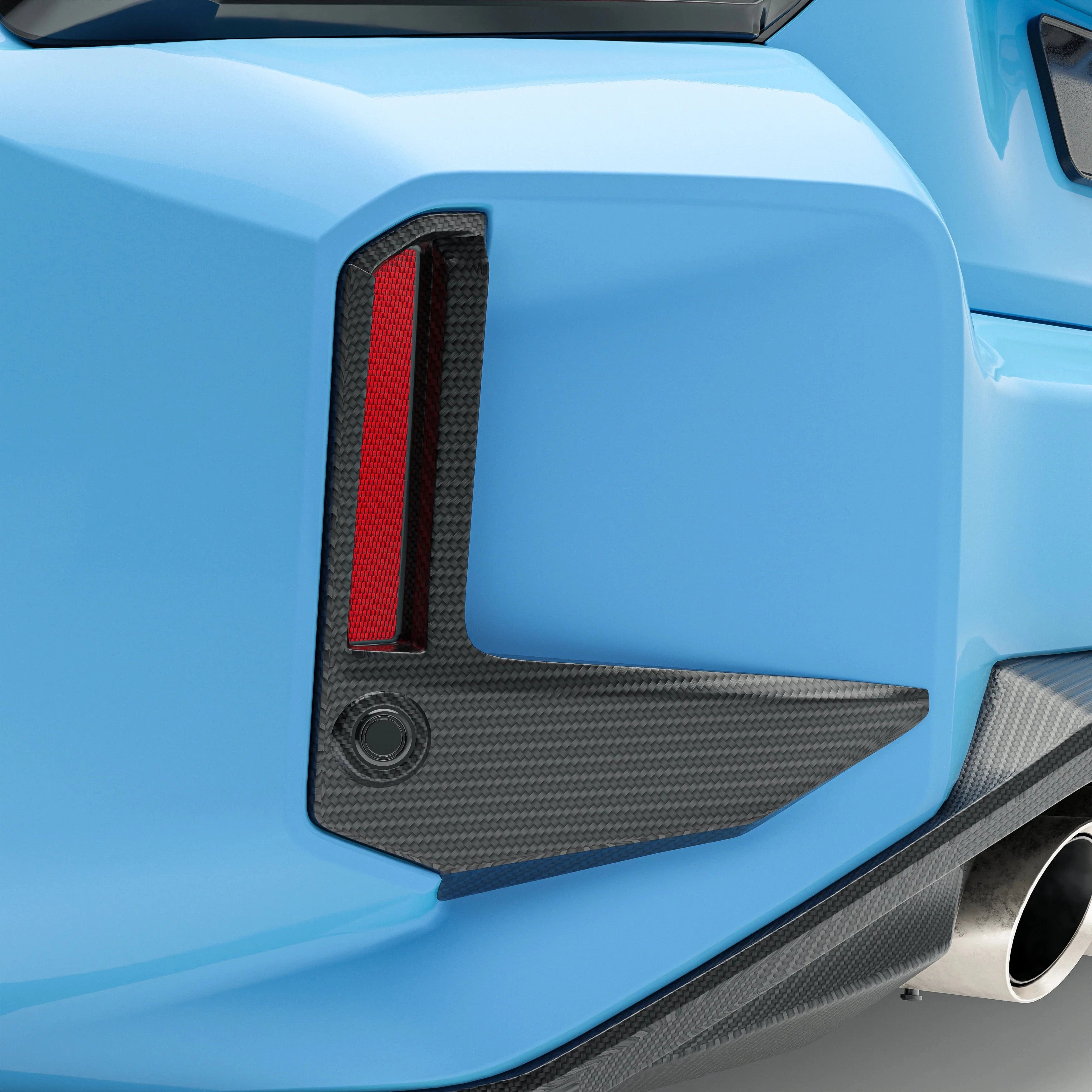Kies-Motorsports Revozport Revozport Carbon Fiber Fins or BMW G87 M2