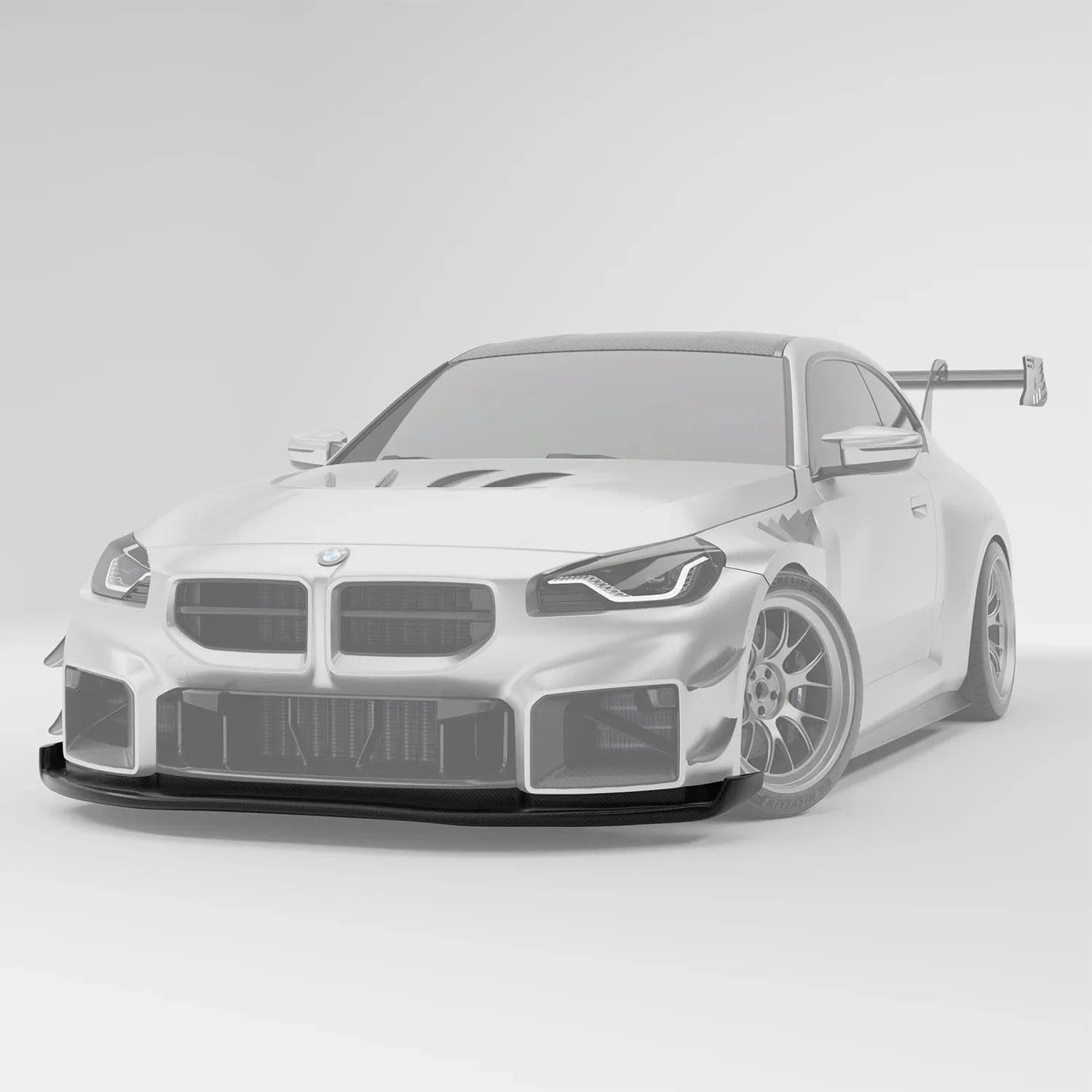 Kies-Motorsports Revozport Revozport Carbon Fiber Front Air Dam for BMW G87 M2