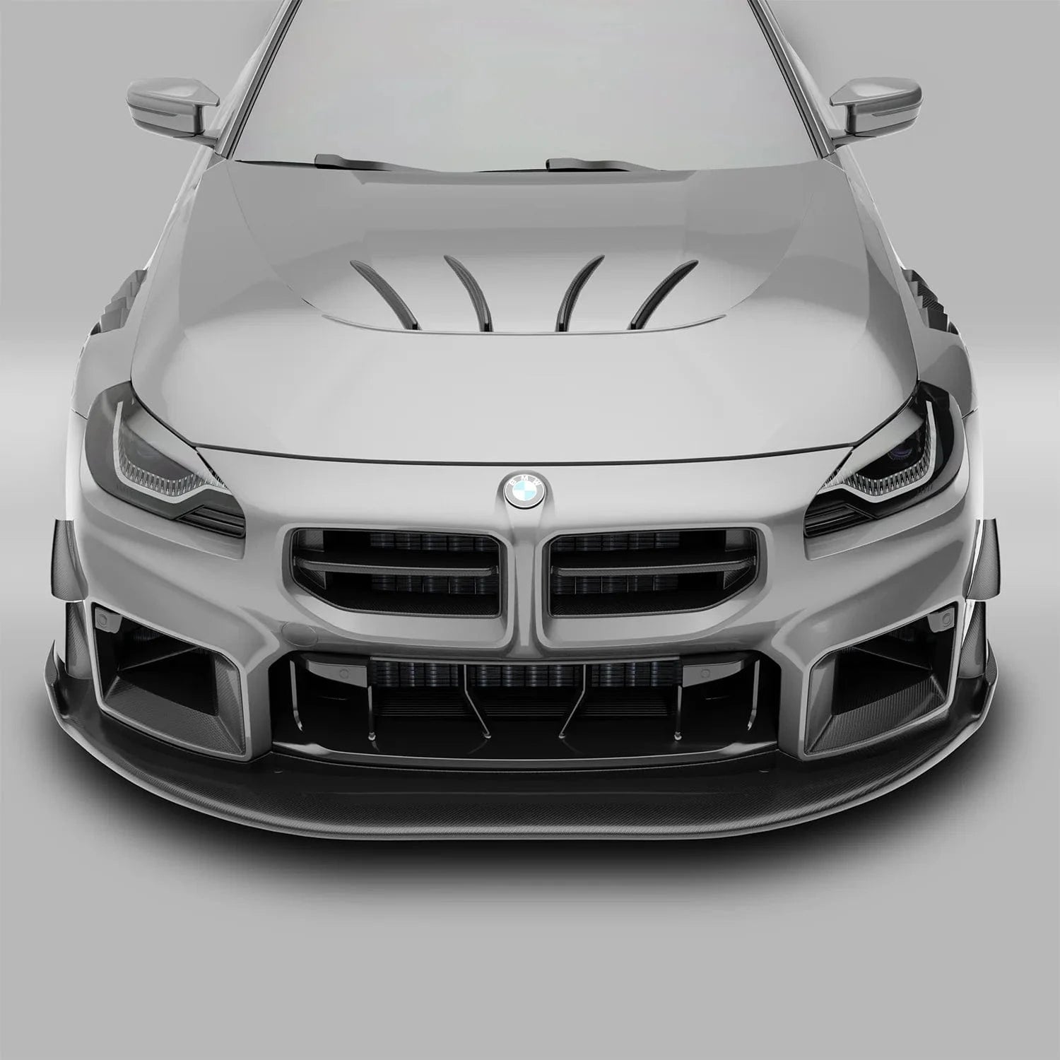 Kies-Motorsports Revozport Revozport Carbon Fiber Front Air Dam for BMW G87 M2