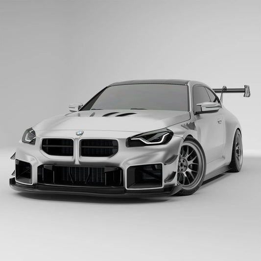 Kies-Motorsports Revozport Revozport Carbon Fiber Front Air Dam for BMW G87 M2