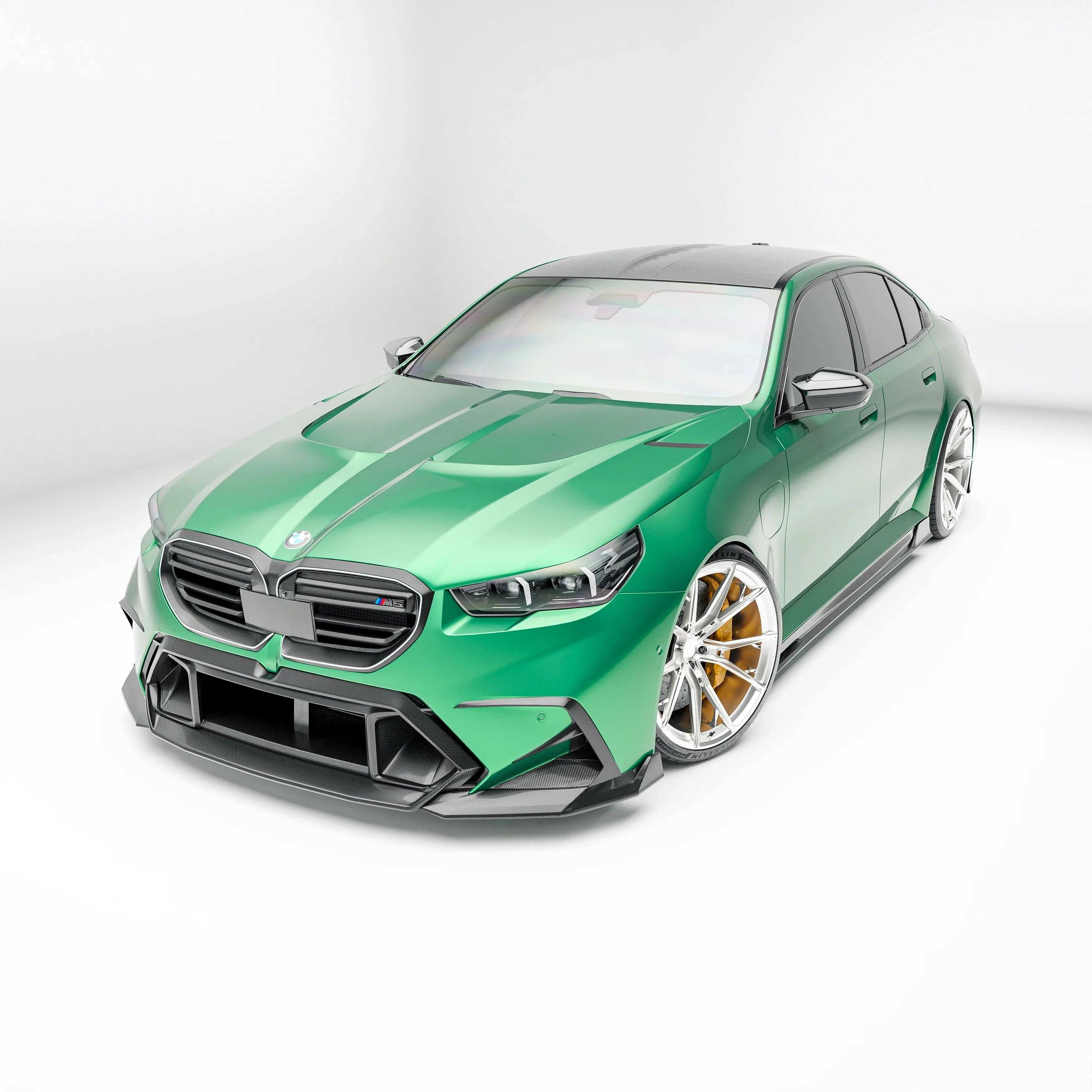 Kies-Motorsports Revozport Revozport Carbon Fiber Front Bumper Vents for BMW G90 M5 2025+