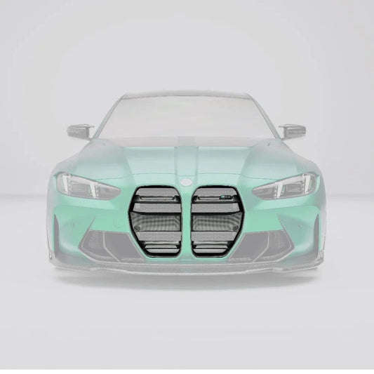 Kies-Motorsports Revozport Revozport Carbon Fiber Front Grill for BMW G80 G81 M3 G82 G83 M4 2021-2024