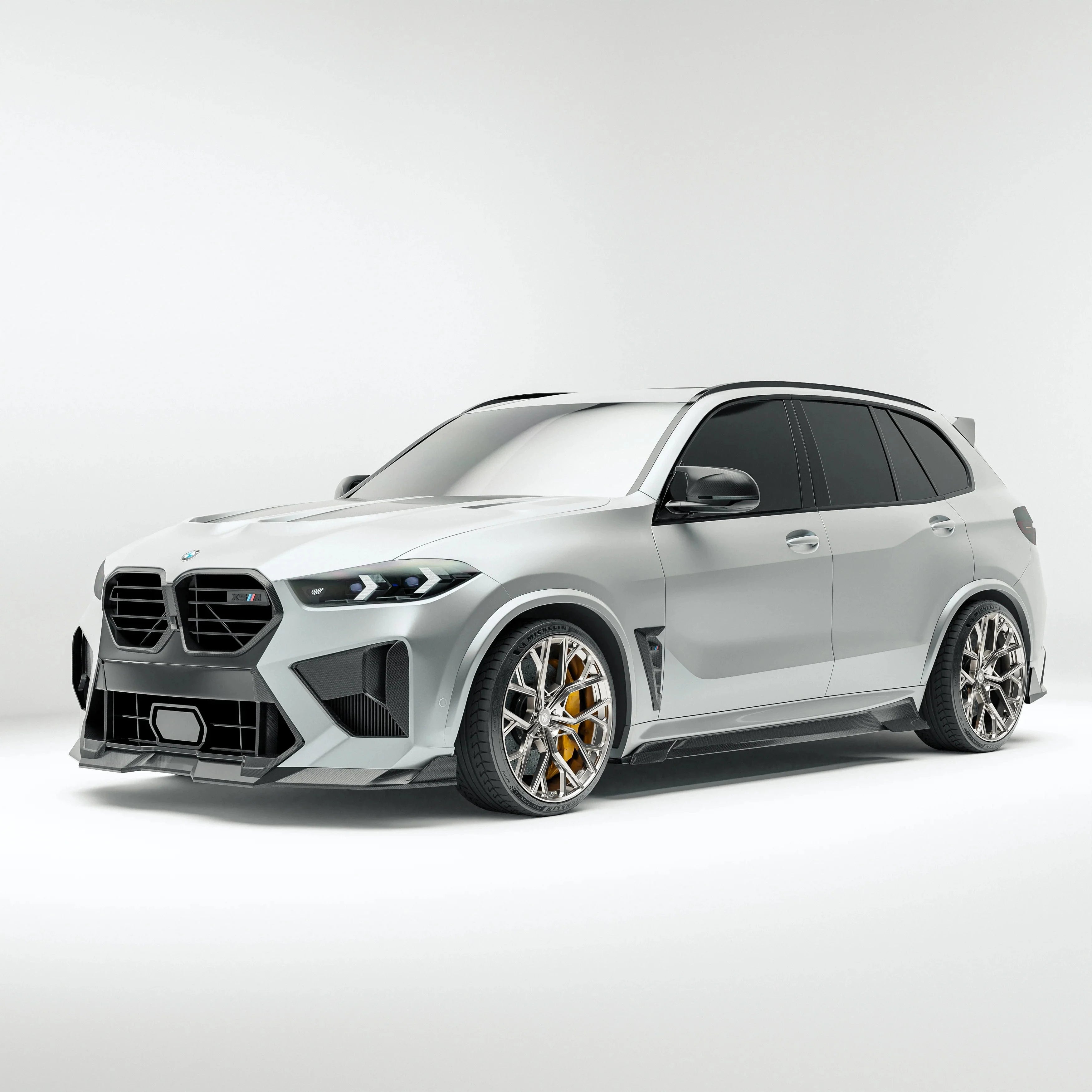 Kies-Motorsports Revozport Revozport Carbon Fiber Front Lip Diffuser for BMW X5M F95 LCI (2023+)