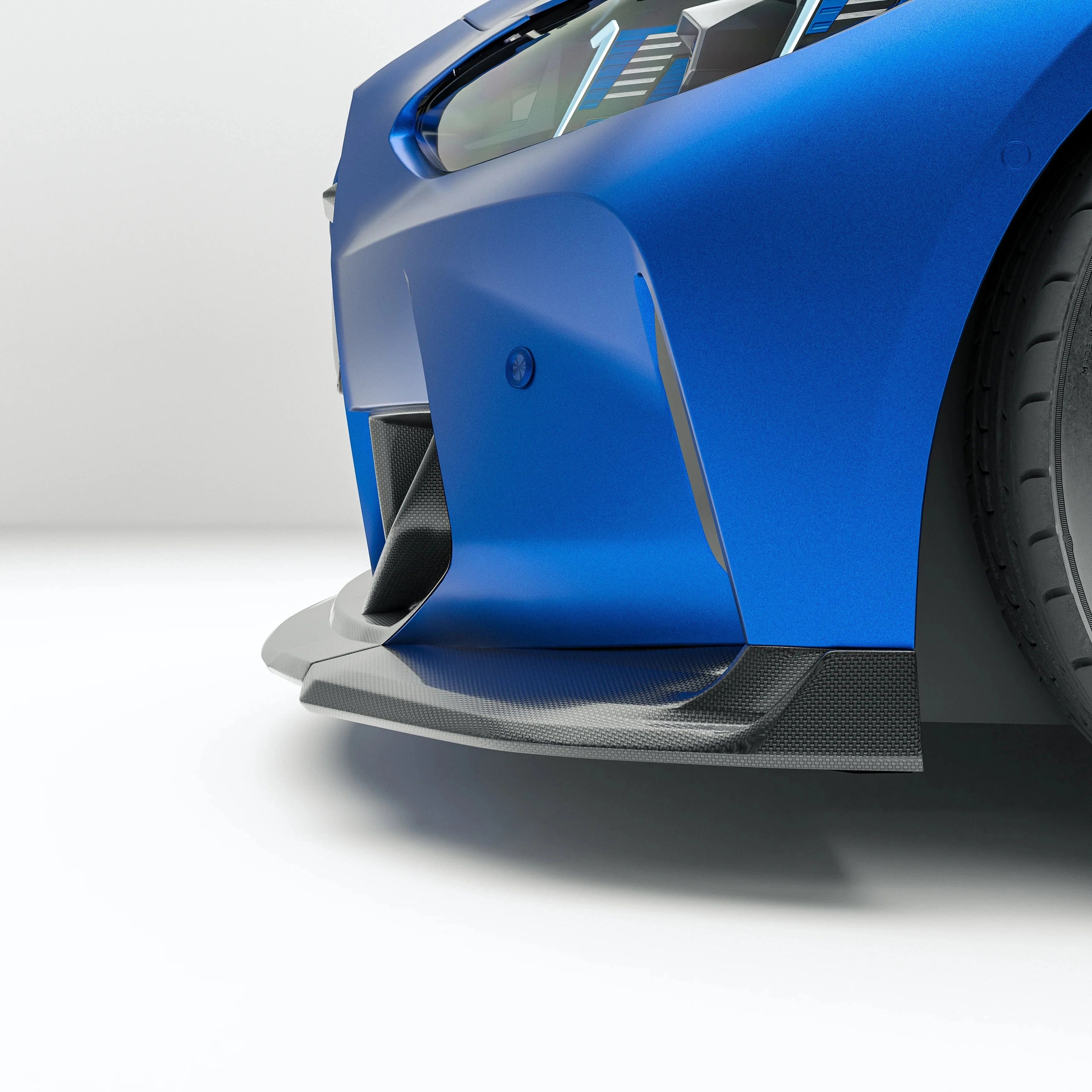 Kies-Motorsports Revozport Revozport Carbon Fiber Front Lip for BMW G80 G81 M3 2021-2024