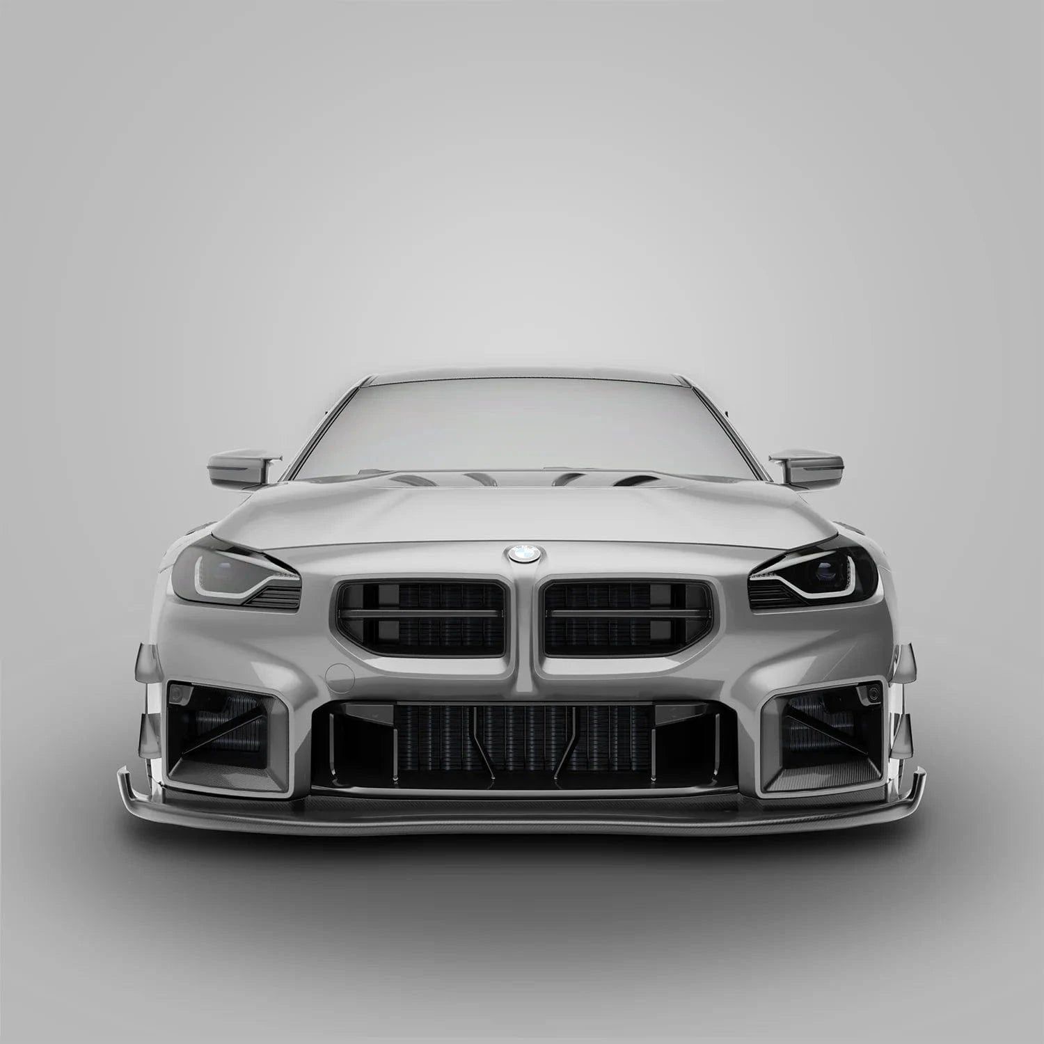 Kies-Motorsports Revozport Revozport Carbon Fiber Front Splitter for BMW G87 M2 G80 G81 M3 G82 G83