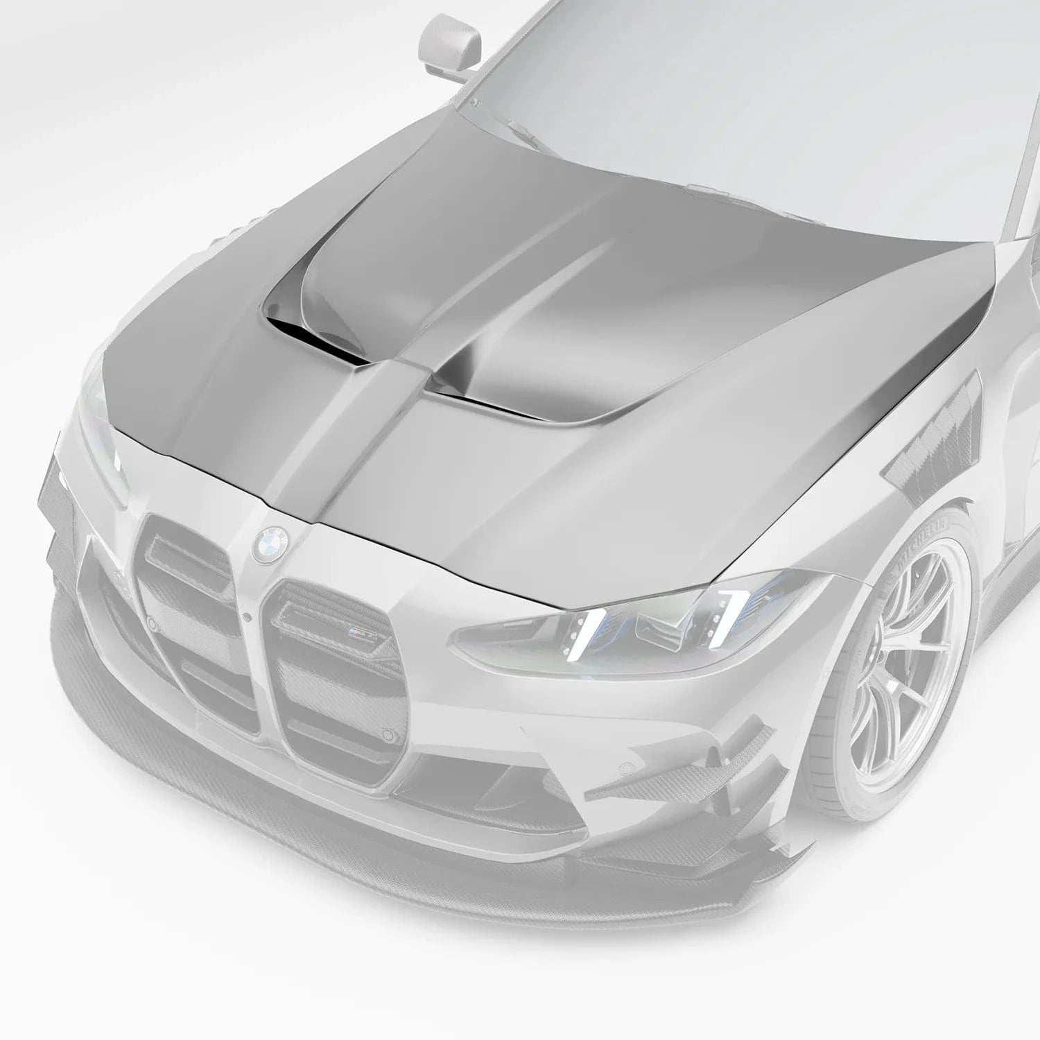 Kies-Motorsports Revozport Revozport Carbon Fiber Hood for BMW G80 G81 M3 G82 G83 M4 2021-2024