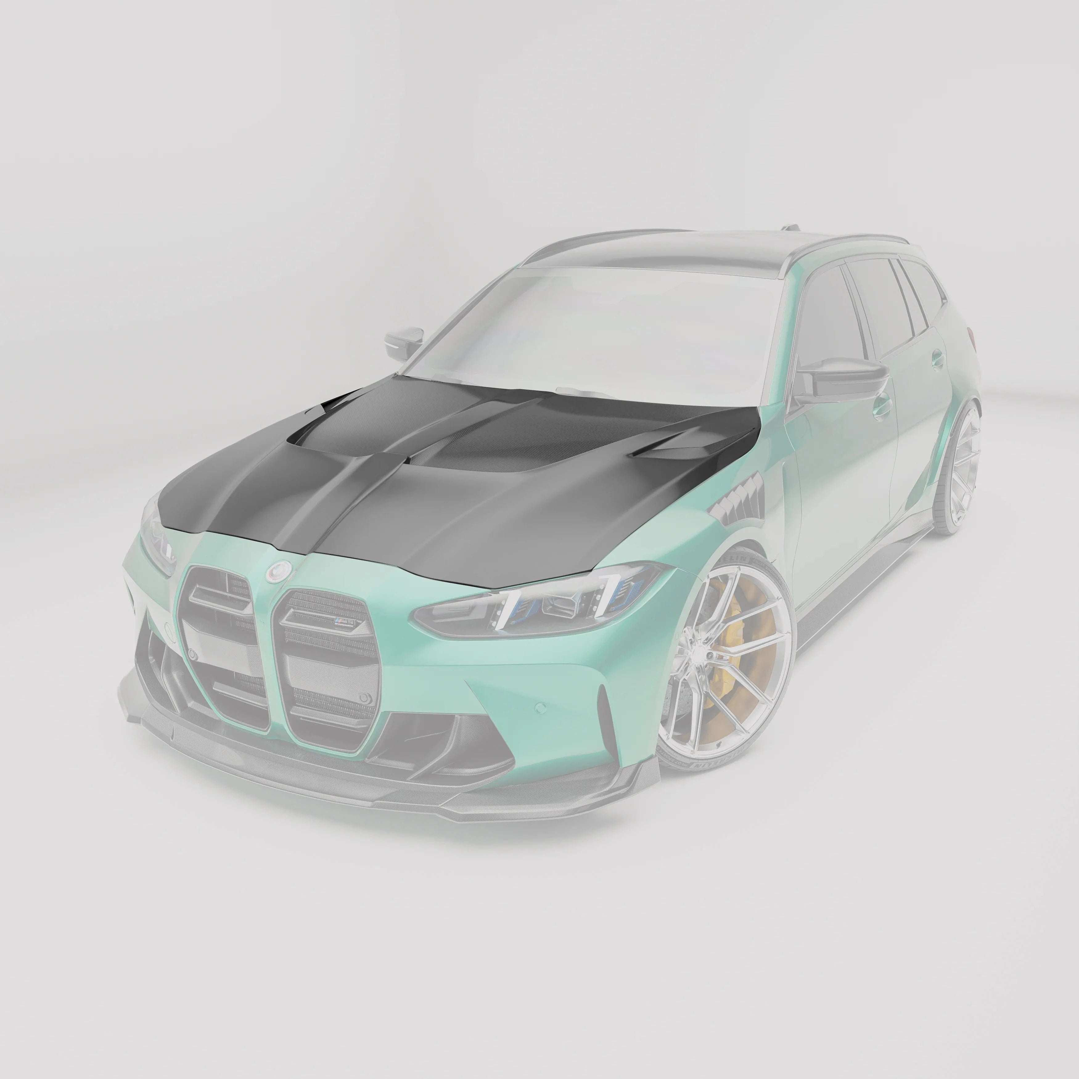 Kies-Motorsports Revozport Revozport Carbon Fiber Hood for BMW G80 G81 M3 G82 G83 M4 2021-2024