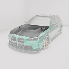 Kies-Motorsports Revozport Revozport Carbon Fiber Hood for BMW G80 G81 M3 G82 G83 M4 2021-2024