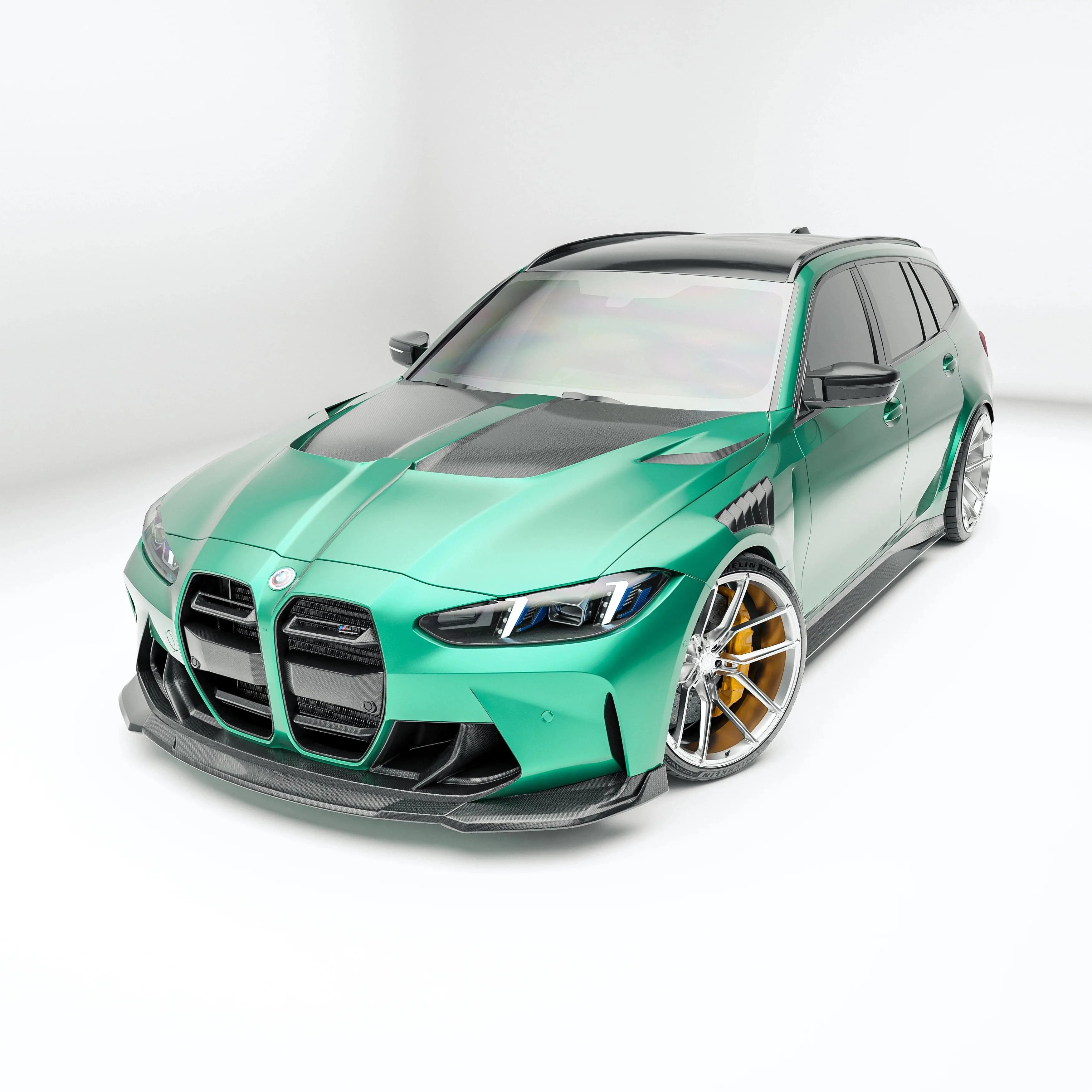 Kies-Motorsports Revozport Revozport Carbon Fiber Hood for BMW G80 G81 M3 G82 G83 M4 2021-2024