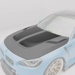 Kies-Motorsports Revozport Revozport Carbon Fiber Hood for BMW G87 M2