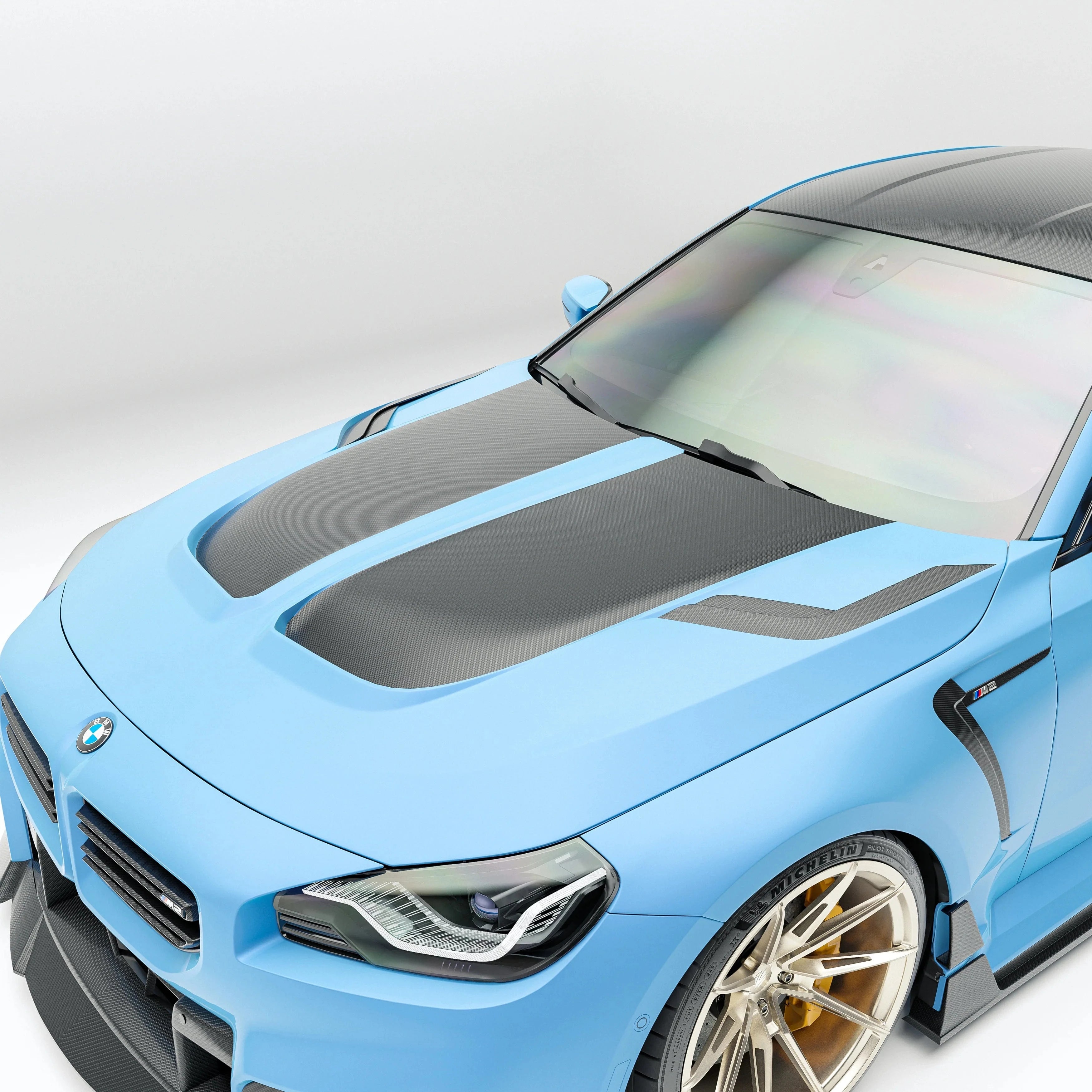 Kies-Motorsports Revozport Revozport Carbon Fiber Hood for BMW G87 M2