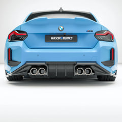 Kies-Motorsports Revozport Revozport Carbon Fiber Rear Diffuser for BMW G87 M2