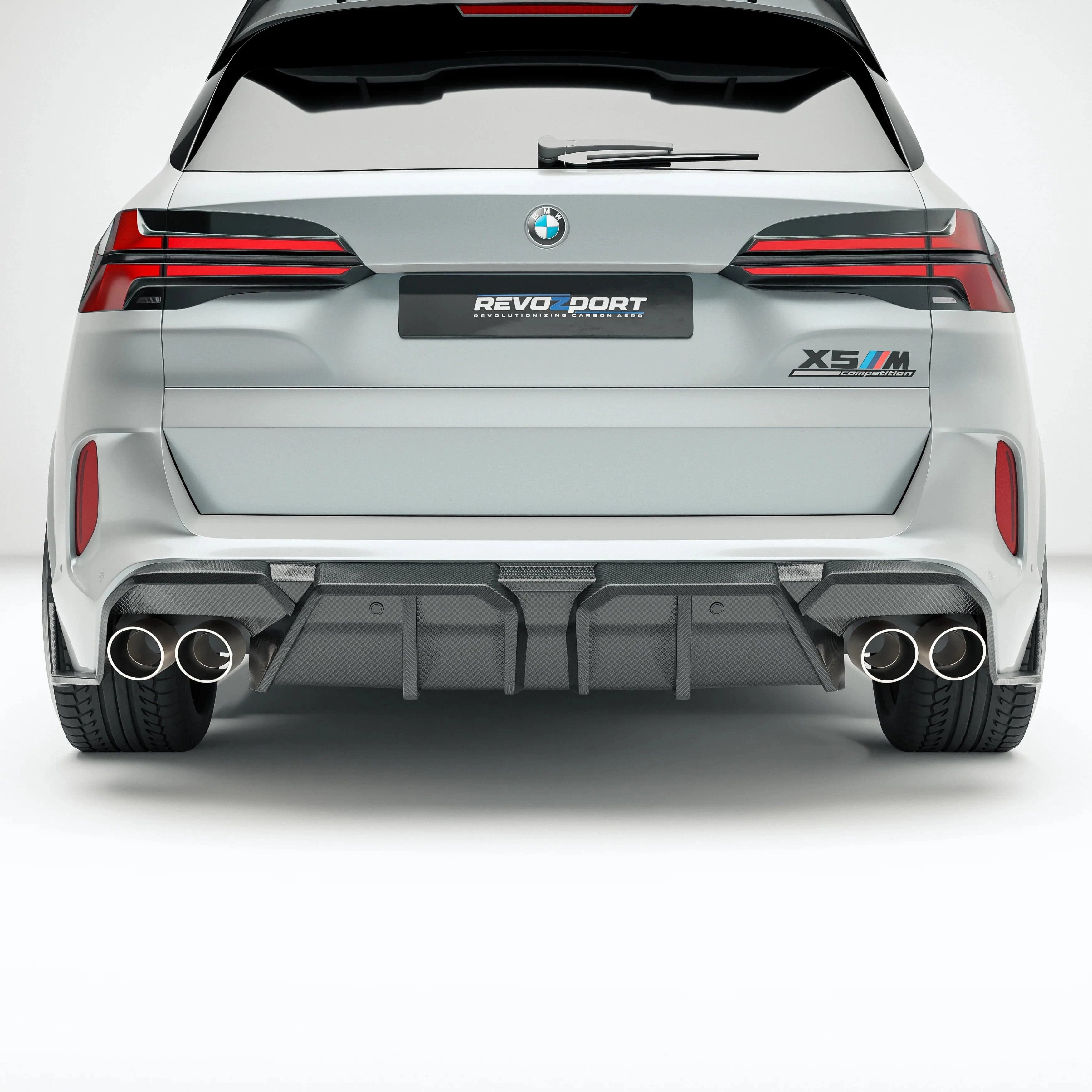 Kies-Motorsports Revozport Revozport Carbon Fiber Rear Diffuser for BMW X5M F95 LCI (2023+)