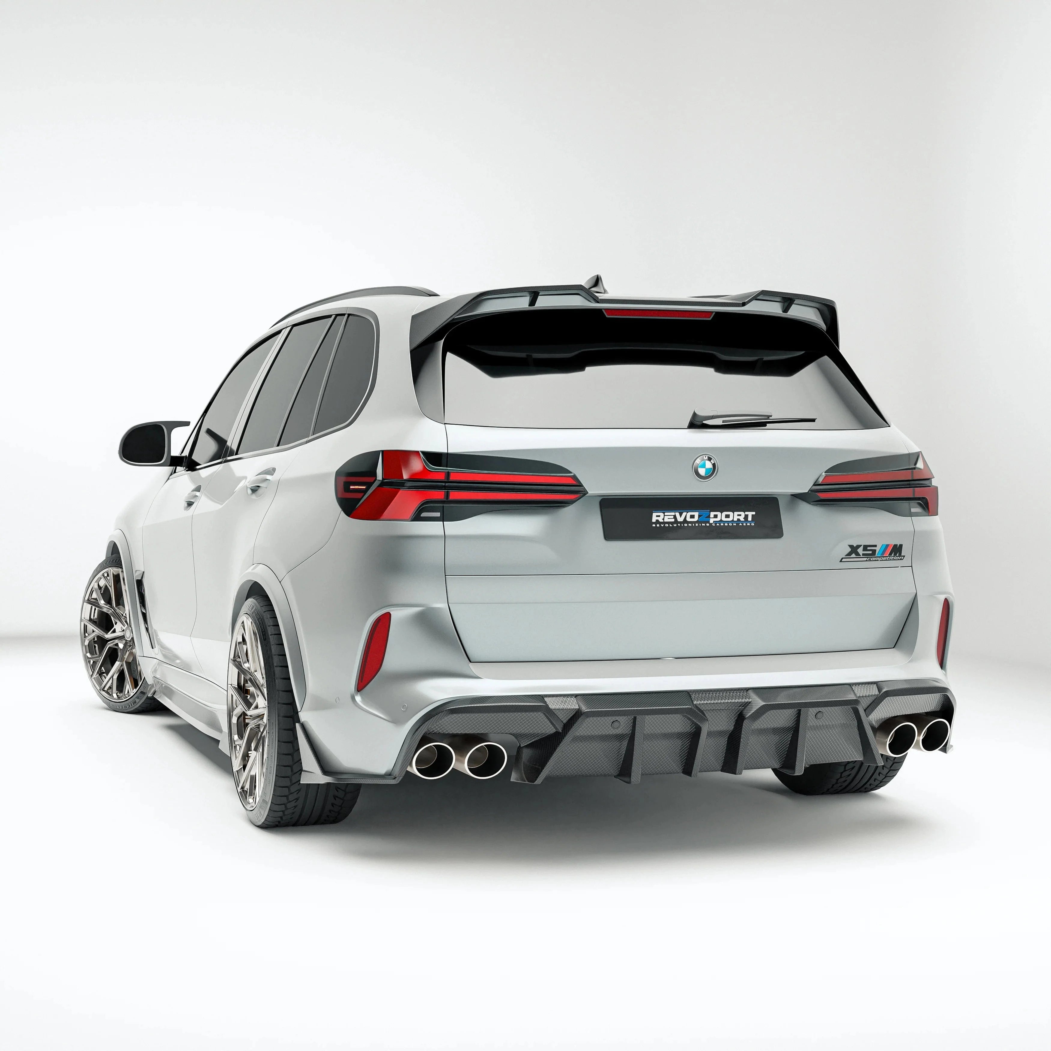 Kies-Motorsports Revozport Revozport Carbon Fiber Rear Diffuser for BMW X5M F95 LCI (2023+)