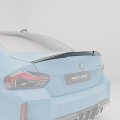 Kies-Motorsports Revozport Revozport Carbon Fiber Rear Spoiler for BMW G87 M2