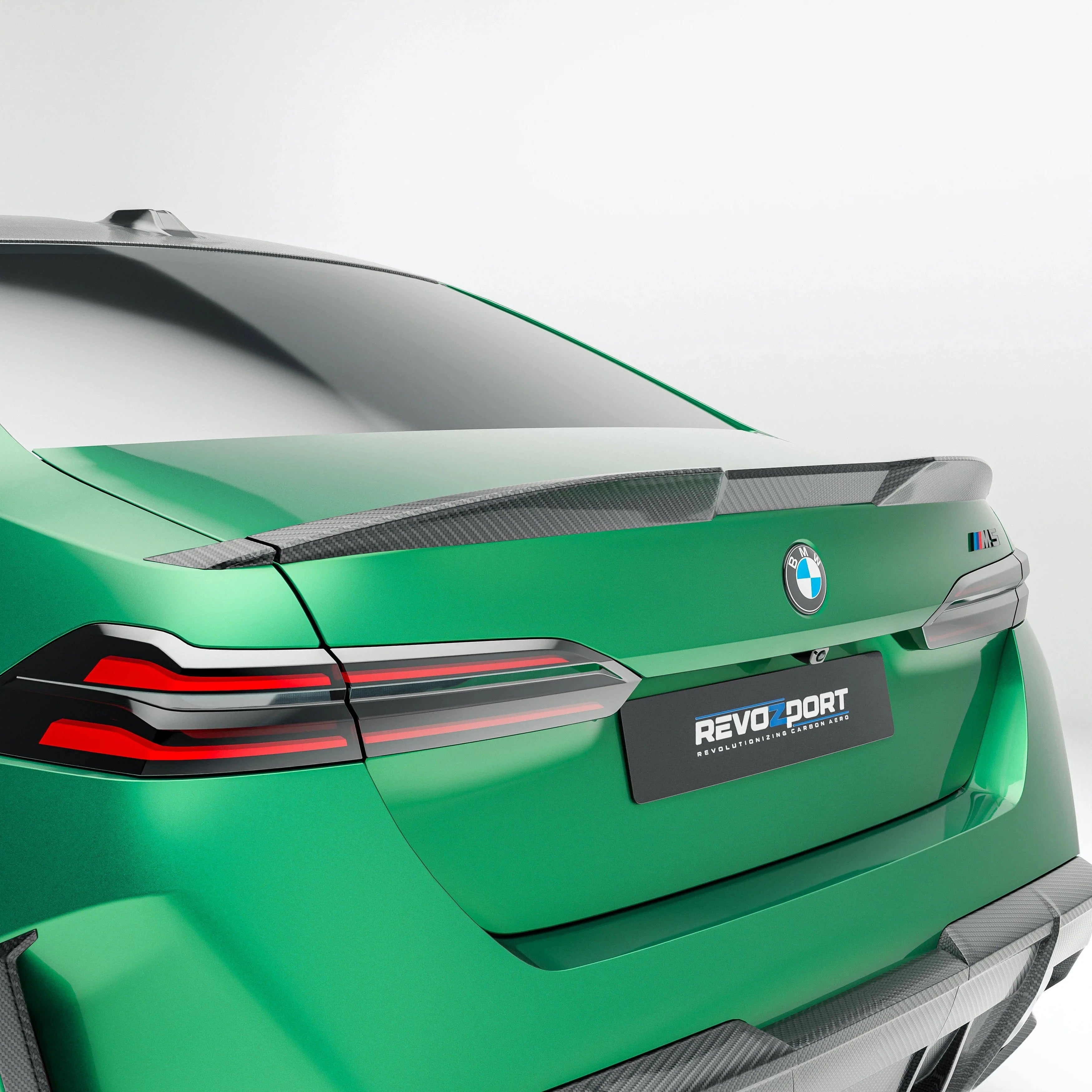 Kies-Motorsports Revozport Revozport Carbon Fiber Rear Spoiler for BMW G90 M5 2025+