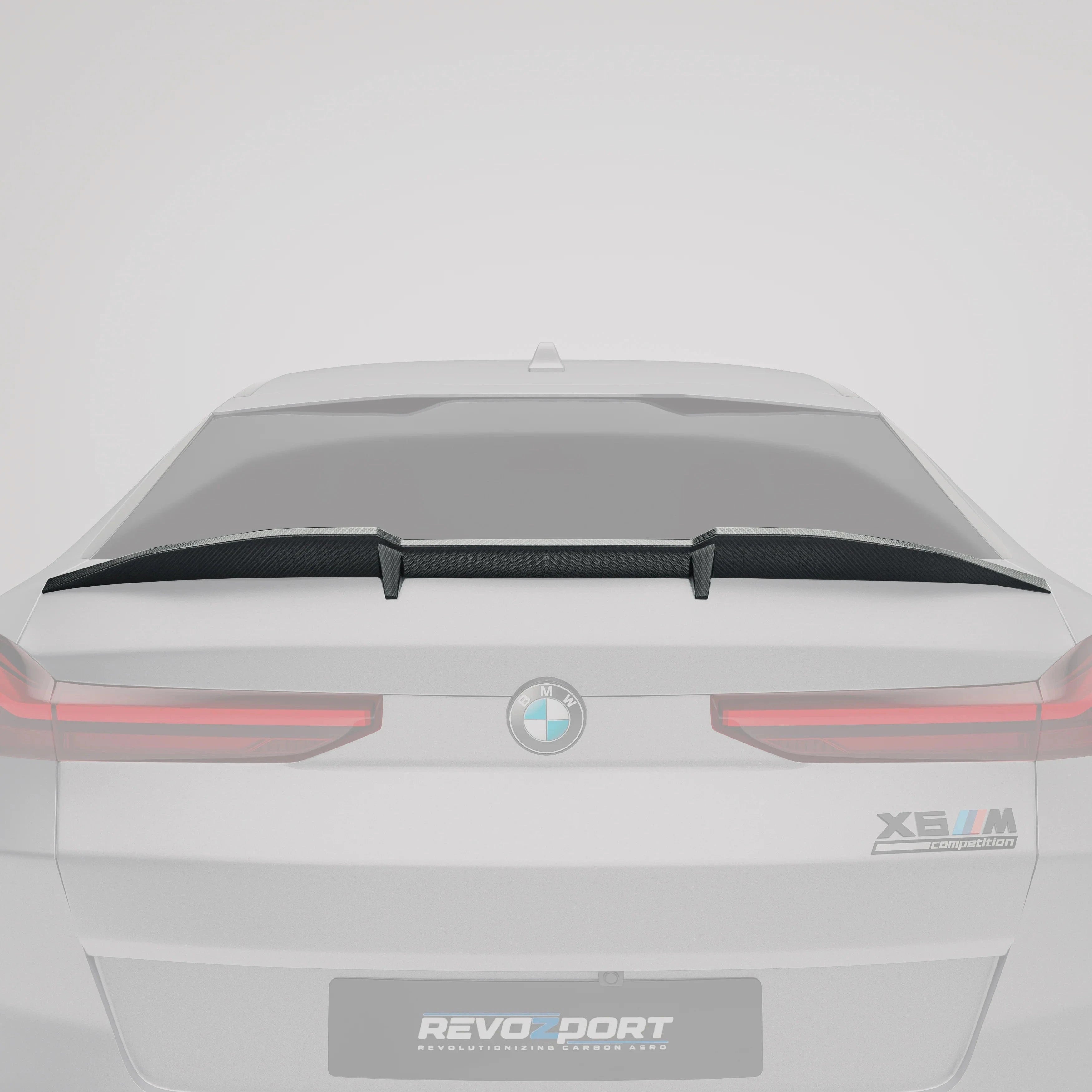 Kies-Motorsports Revozport Revozport Carbon Fiber Rear Spoiler for BMW X6M F96 LCI (2023+)
