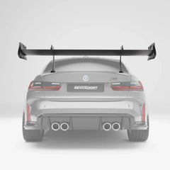 Kies-Motorsports Revozport Revozport Carbon Fiber Rear Wing Spoiler for BMW G80 M3 2021-2024