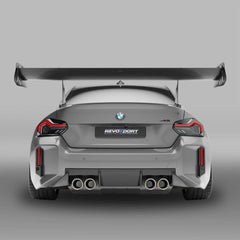Kies-Motorsports Revozport Revozport Carbon Fiber Rear Wing Spoiler for BMW G87 M2