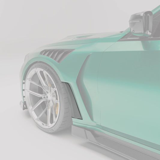 Kies-Motorsports Revozport Revozport Carbon Fiber Side Fender Vents for BMW G80 G81 M3 2021-2024