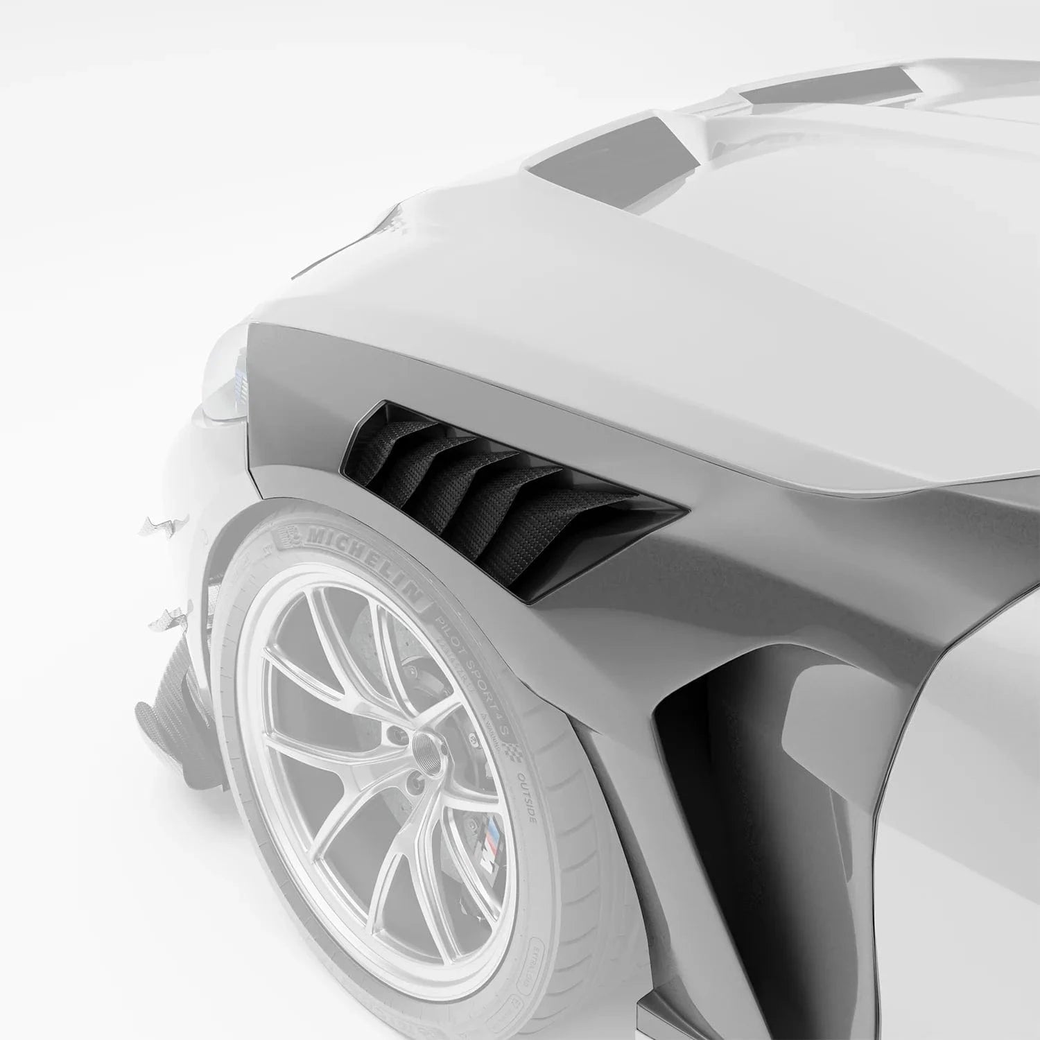 Kies-Motorsports Revozport Revozport Carbon Fiber Side Fenders for BMW G82 G83 M4 2021-2024