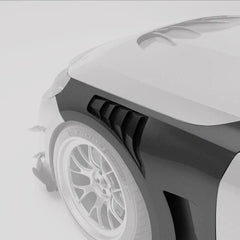 Kies-Motorsports Revozport Revozport Carbon Fiber Side Fenders for BMW G87 M2-V1 HYBIRD FENDER