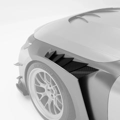 Kies-Motorsports Revozport Revozport Carbon Fiber Side Fenders for BMW G87 M2-V2 RACE FENDER