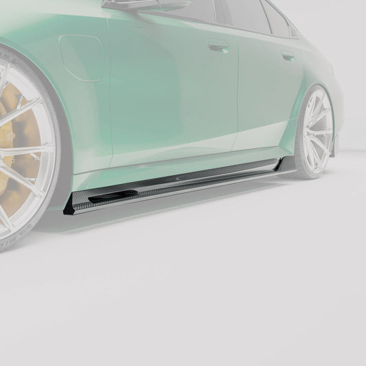 Kies-Motorsports Revozport Revozport Carbon Fiber Side Skirts for BMW G80 G81 M3 2021-2024