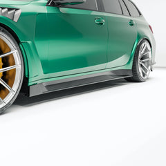 Kies-Motorsports Revozport Revozport Carbon Fiber Side Skirts for BMW G80 G81 M3 2021-2024