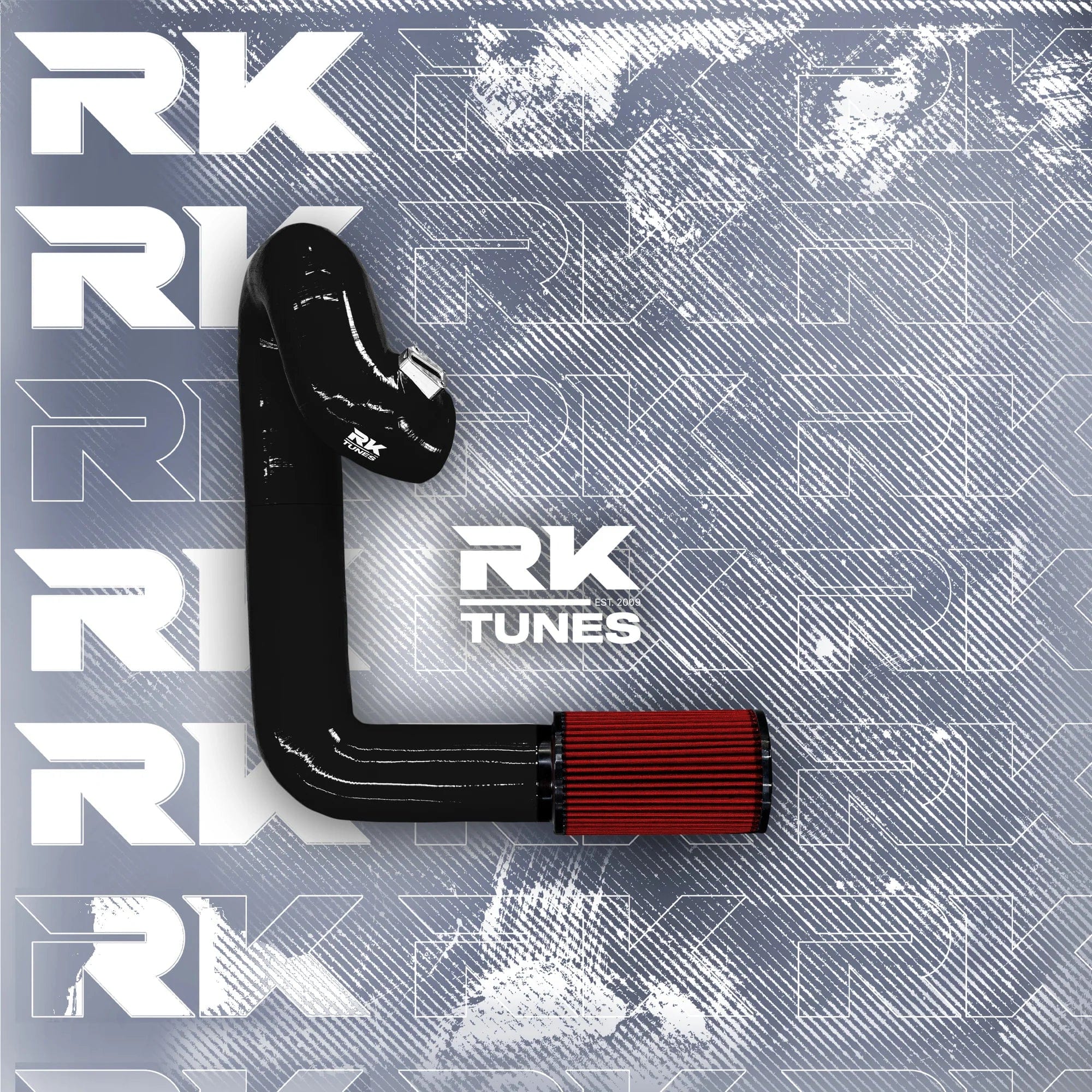 Kies-Motorsports RK TUNES BMW RK G-Series B58 Front Mount Intake Black / Red