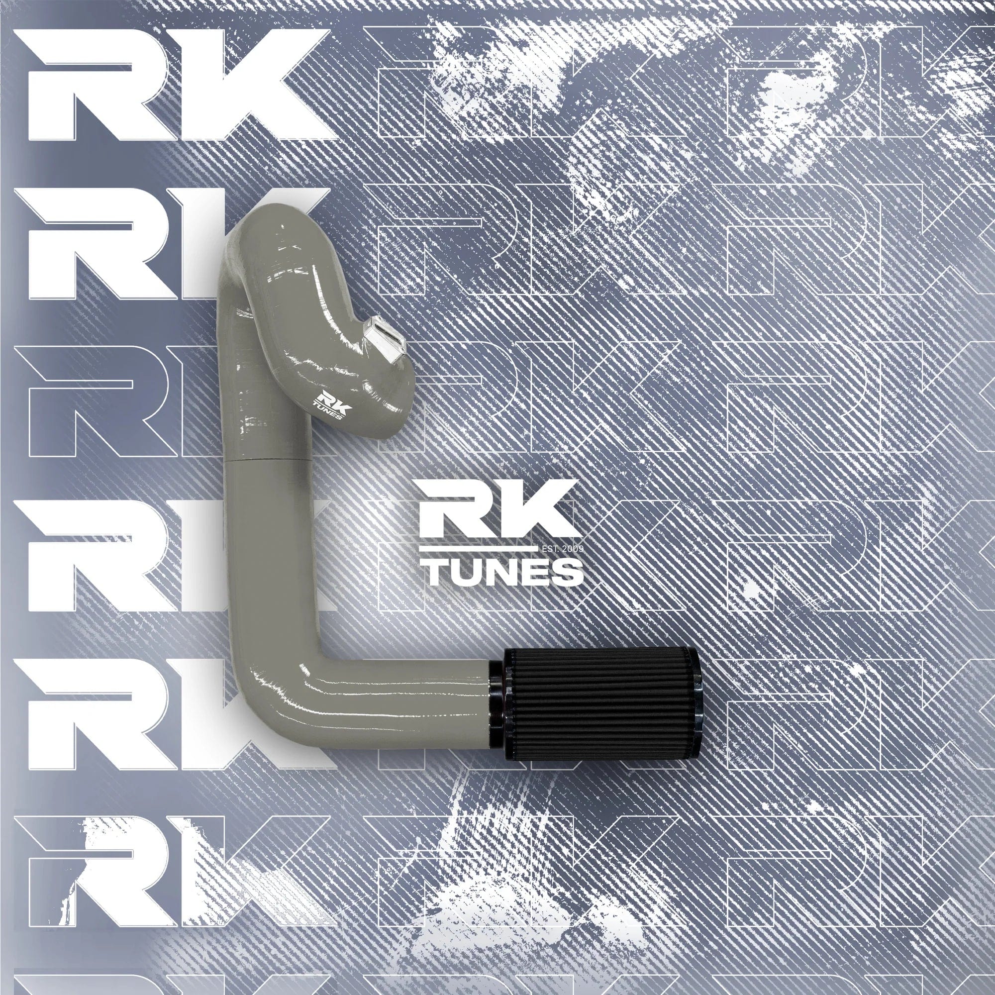 Kies-Motorsports RK TUNES BMW RK G-Series B58 Front Mount Intake Grey / Black