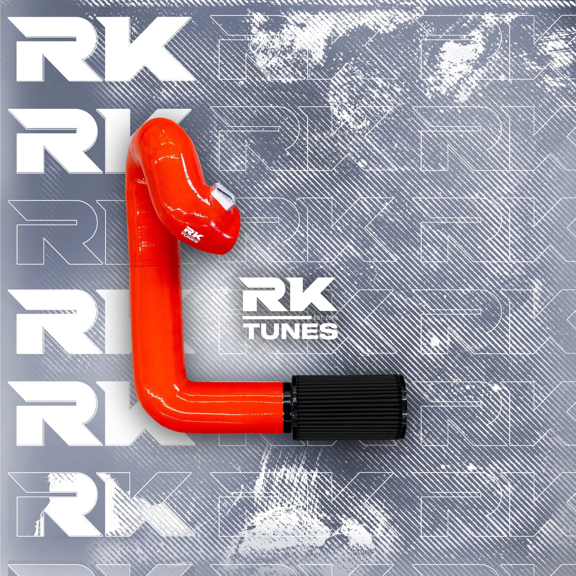 Kies-Motorsports RK TUNES BMW RK G-Series B58 Front Mount Intake Red / Black
