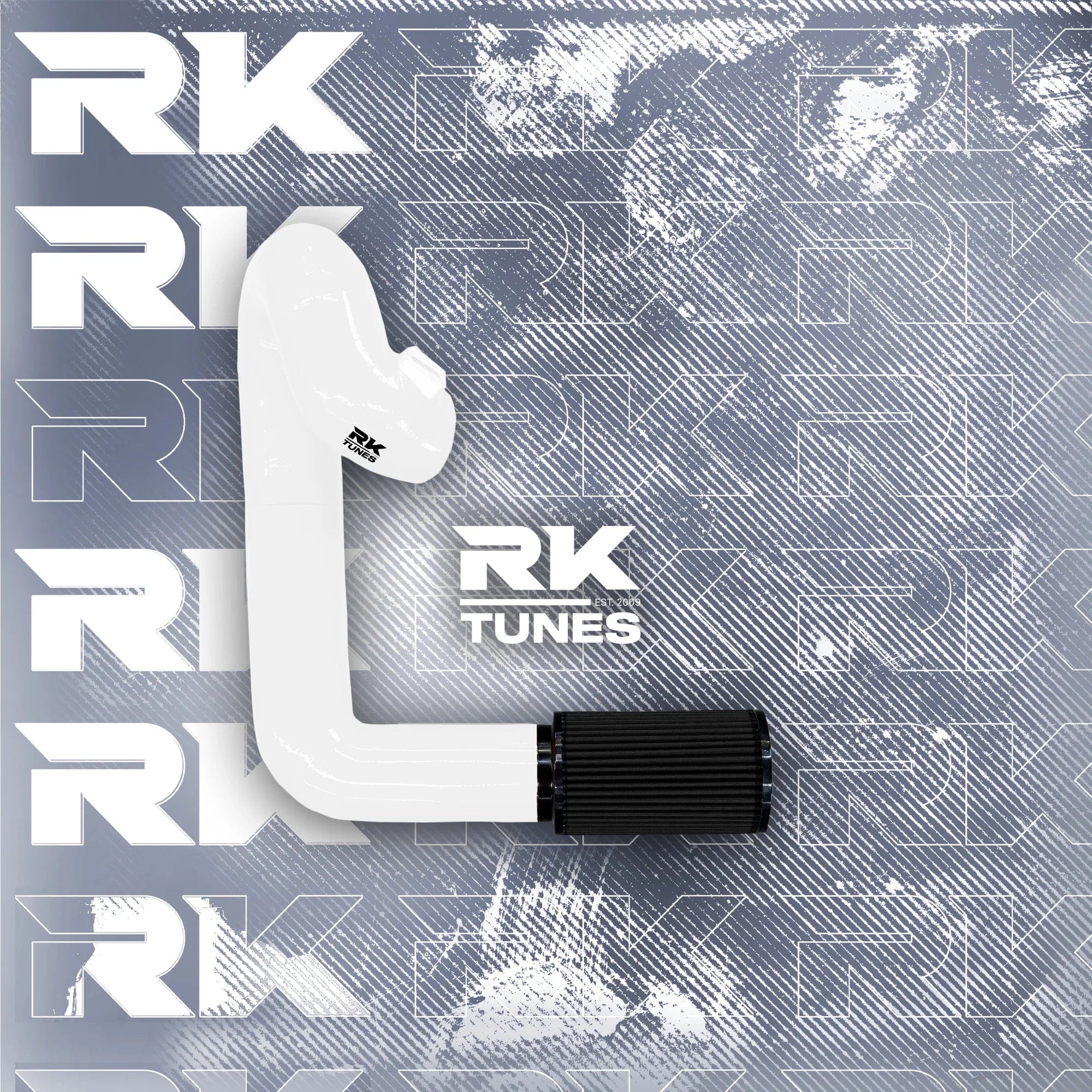 Kies-Motorsports RK TUNES BMW RK G-Series B58 Front Mount Intake White / Black