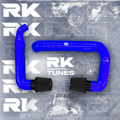 Kies-Motorsports RK TUNES BMW RK X3M / X4M front mount intakes Blue / Black