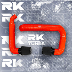 Kies-Motorsports RK TUNES BMW RK X3M / X4M front mount intakes Red / Black