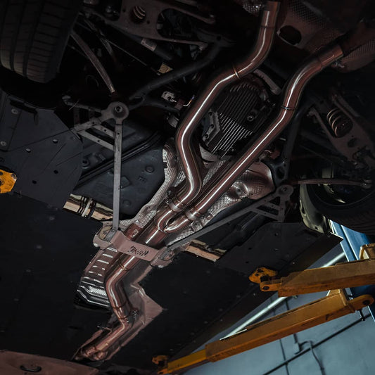 Kies-Motorsports Rvng RaceWorks Rvng (F80/F82) 4” S55 Single Mid Pipe F80/F82