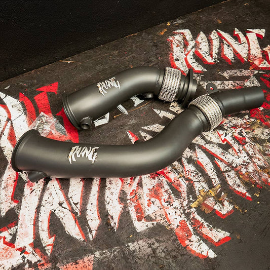 Kies-Motorsports Rvng RaceWorks Rvng (F80/F82/F87) S55 3.5' XL Flow Series Catless Downpipes