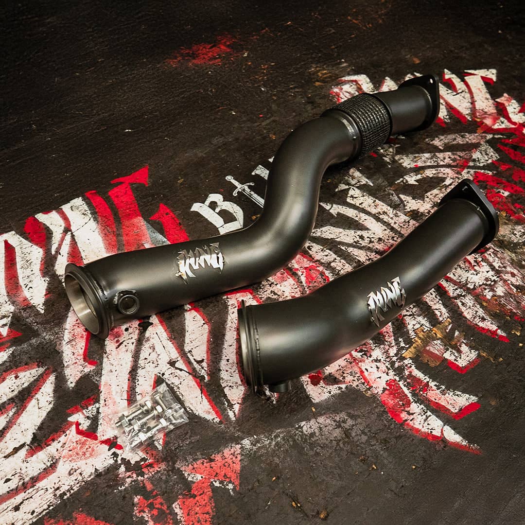 Kies-Motorsports Rvng RaceWorks Rvng (G80,G82, G87) S58 XL Flow Series 3.5” Catless Downpipes