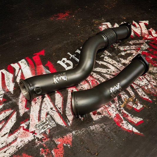 Kies-Motorsports Rvng RaceWorks Rvng (G80,G82, G87) S58 XL Flow Series 3.5” Catless Downpipes