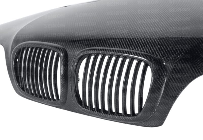 Kies-Motorsports Seibon Seibon 97-03 BMW 5 Series 4Dr (E39) GTR-Style Carbon Fiber Hood