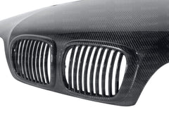 Kies-Motorsports Seibon Seibon 97-03 BMW 5 Series 4Dr (E39) GTR-Style Carbon Fiber Hood