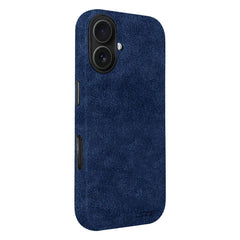 Kies-Motorsports Simply Carbon Fiber iPhone | Alcantara Case | GHOST Series Blue Alcantara / iPhone 17