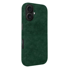 Kies-Motorsports Simply Carbon Fiber iPhone | Alcantara Case | GHOST Series Green Alcantara / iPhone 17