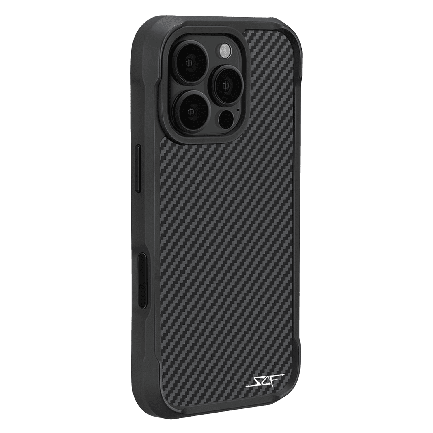 Kies-Motorsports Simply Carbon Fiber iPhone | Aramid Fiber Case | SPORT Series 600D Aramid Fiber / iPhone 16 Pro Max