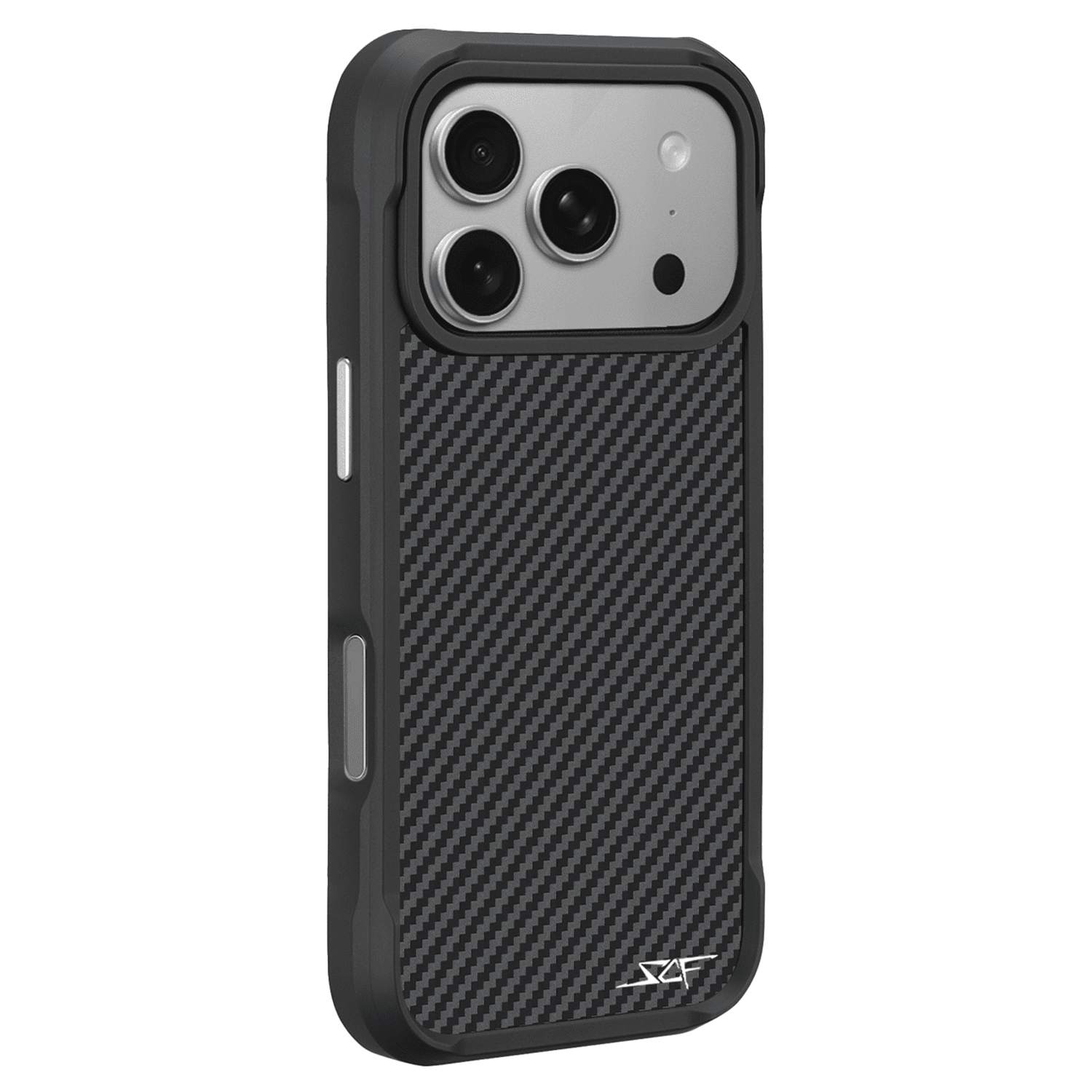 Kies-Motorsports Simply Carbon Fiber iPhone | Aramid Fiber Case | SPORT Series 600D Aramid Fiber / iPhone 17 Pro Max
